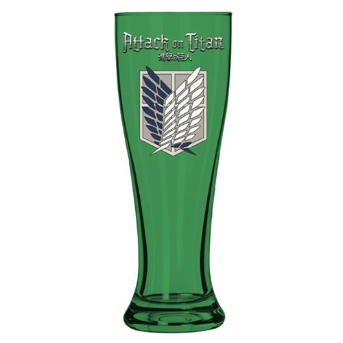Attack on Titan Scouting Corps 12 oz. Pilsner Glass